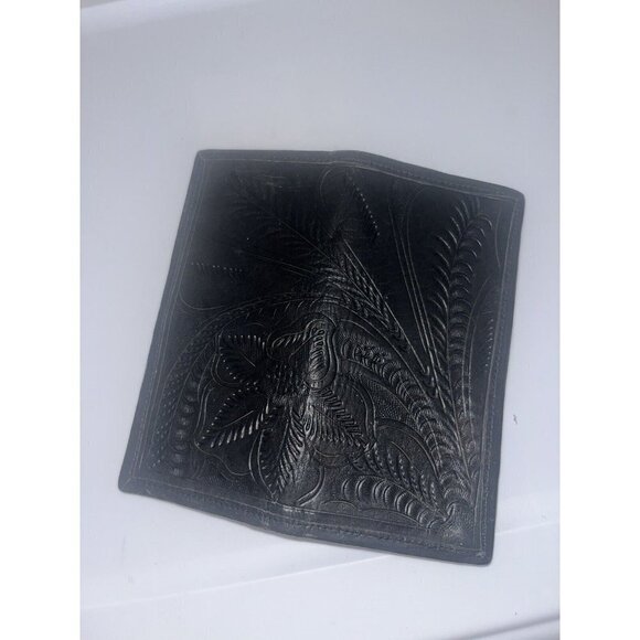 J.L. SALDIVAR hand Tooled Leather Black - Picture 15 of 15